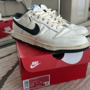 Men’s Size 12 Nike Dunk Deep Jungle Coconut Milk Shoes